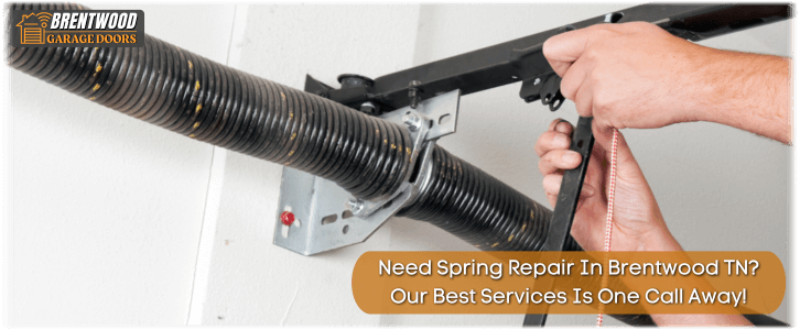 Broken Garage Door Spring Brentwood TN
