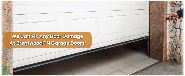 Garage Door Off Track In Brentwood TN